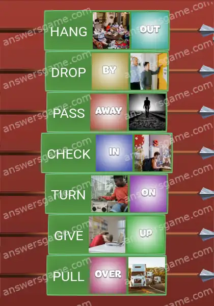 Answers to the game Word Logic Castle 7 Prepositional magic