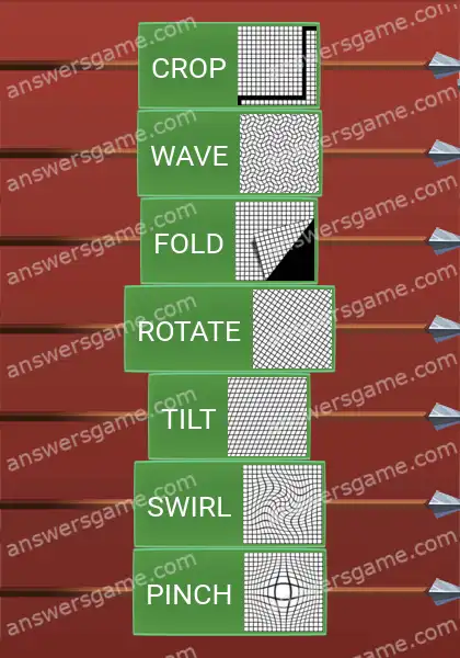 Answers to the game Word Logic Castle 7 Look at those curves
