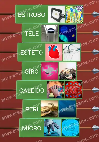 Respuestas al juego Word Logic Castillo 1 scopio