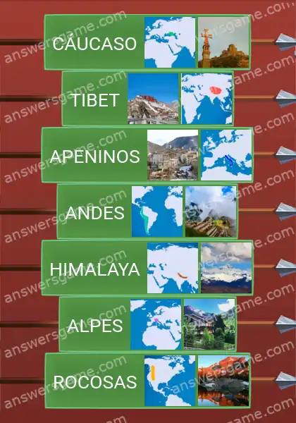 Respuestas al juego Word Logic Castillo 2 En las alturas