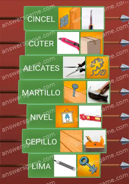 Respuestas al juego Word Logic Castillo 2 Herramientas útiles