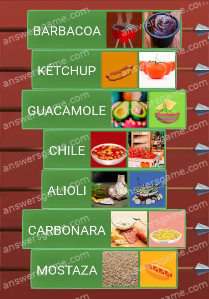 Respuestas al juego Word Logic Castillo 2 Salsa