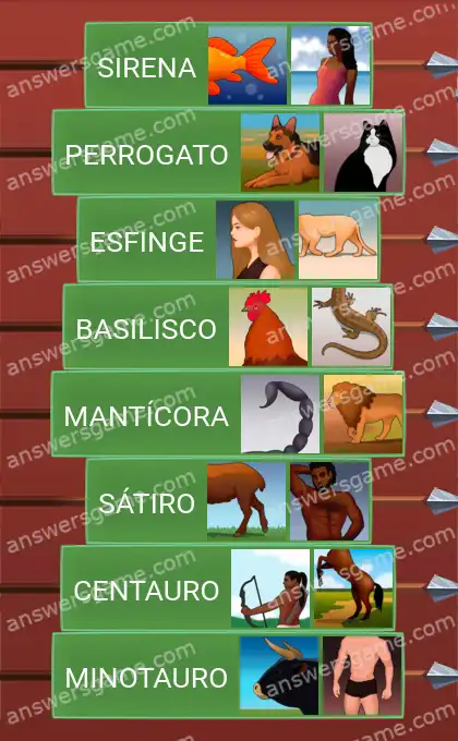 Respuestas al juego Word Logic Castillo 3 Bestias fantásticas