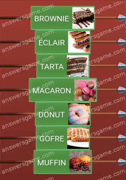 Respuestas al juego Word Logic Castillo 3 Para los más golosos