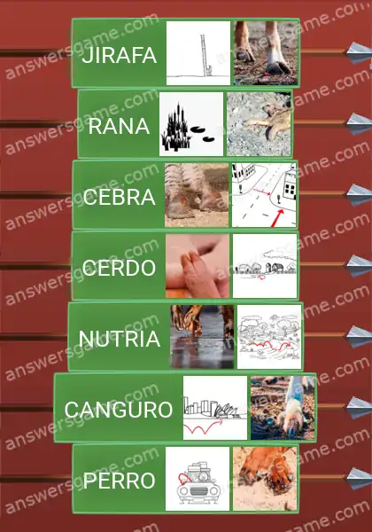 Respuestas al juego Word Logic Castillo 3 Zoología divertida