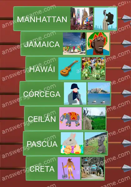 Respuestas al juego Word Logic Castillo 3 Islas habitables