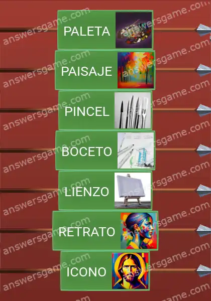 Respuestas al juego Word Logic Castillo 3 Pintura