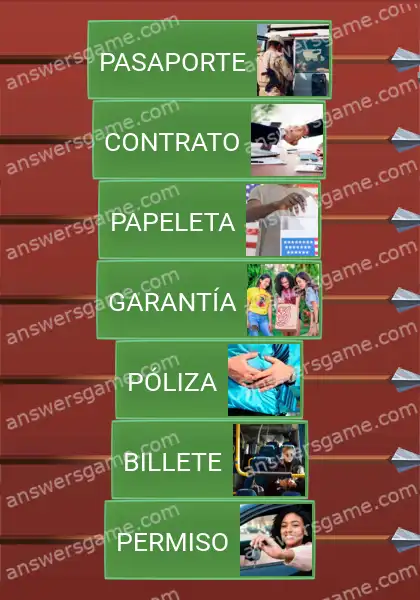 Respuestas al juego Word Logic Castillo 3 Documentos importantes