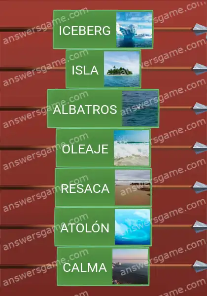 Respuestas al juego Word Logic Castillo 3 Levad anclas