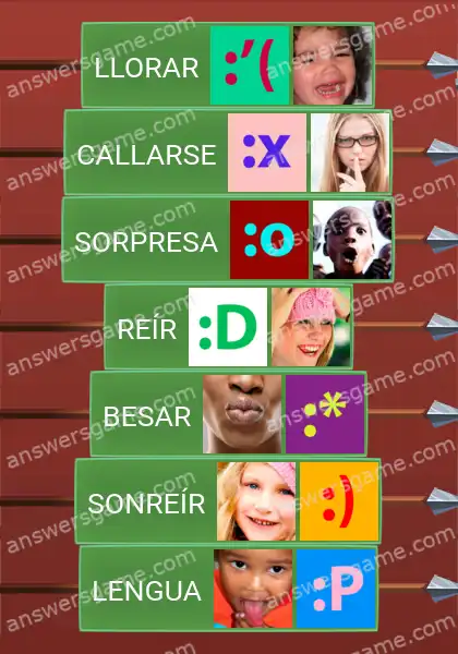 Respuestas al juego Word Logic Castillo 3 Emoticonos