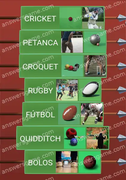 Respuestas al juego Word Logic Castillo 4 De qué es esta pelota