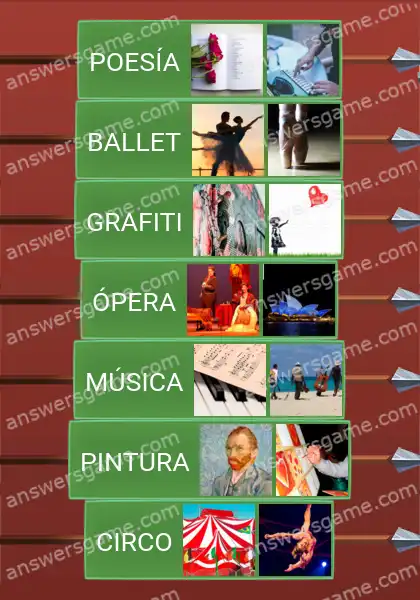 Respuestas al juego Word Logic Castillo 4 Artes