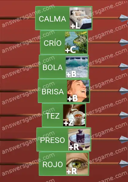 Respuestas al juego Word Logic Castillo 4 Añade una letra