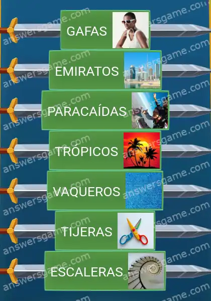 Respuestas al juego Word Logic Castillo 4 La vida en plural