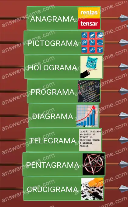 Respuestas al juego Word Logic Castillo 4 grama