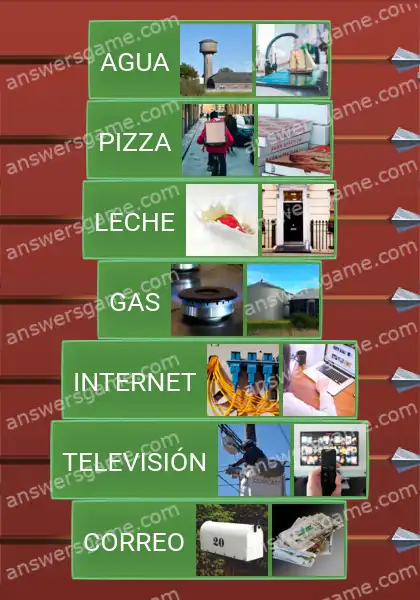 Respuestas al juego Word Logic Castillo 4 Comodidades modernas