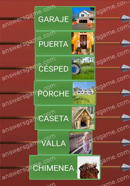 Respuestas al juego Word Logic Castillo 4 La vivienda