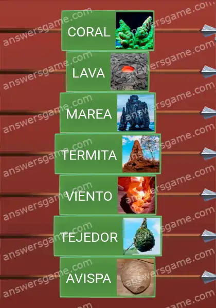 Respuestas al juego Word Logic Castillo 5 Arquitectura natural