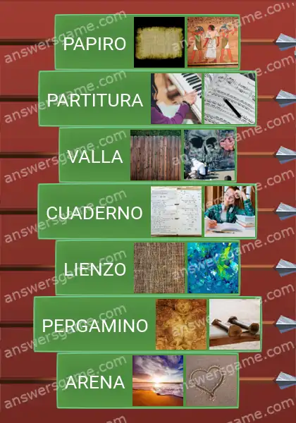 Respuestas al juego Word Logic Castillo 5 Para dibujar o escribir