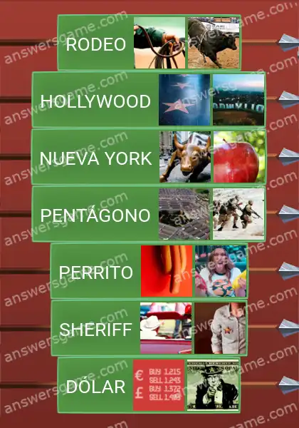 Respuestas al juego Word Logic Castillo 5 Estados Unidos