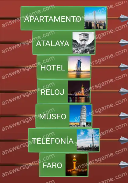 Respuestas al juego Word Logic Castillo 5 En las alturas