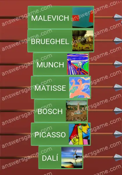 Respuestas al juego Word Logic Castillo 5 Imitar las obras maestras