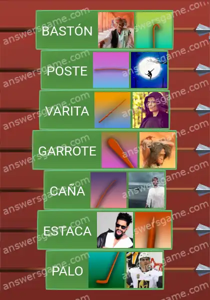 Respuestas al juego Word Logic Castillo 5 Herramientas de madera