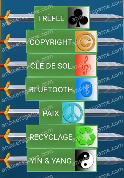 Les solutions pour le jeu Word Logic Chateau 1 Signalétique, et toc