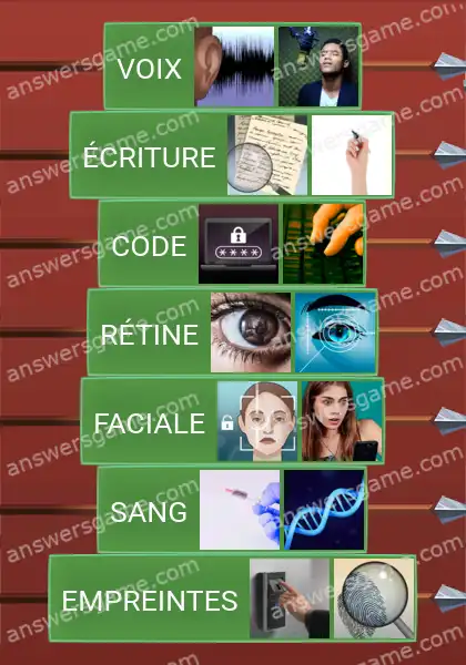 Les solutions pour le jeu Word Logic Chateau 1 Authentification