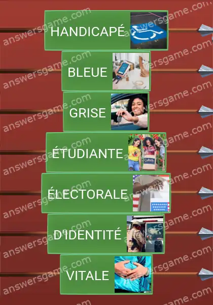 Les solutions pour le jeu Word Logic Chateau 3 Vous avez vos papiers