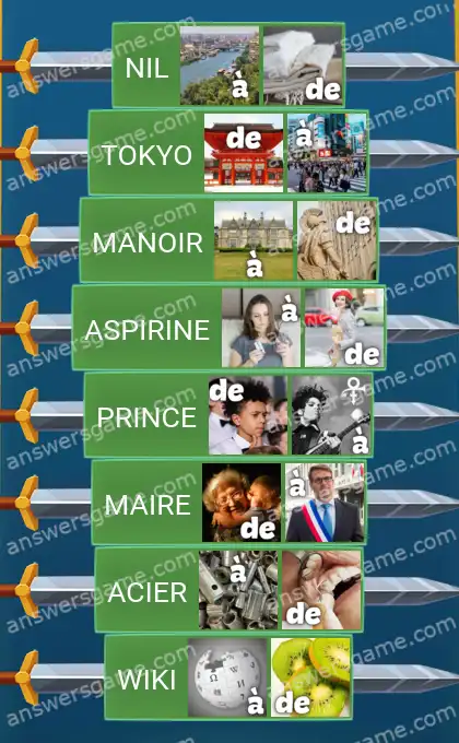 Les solutions pour le jeu Word Logic Chateau 3 Jouons au Scrabble