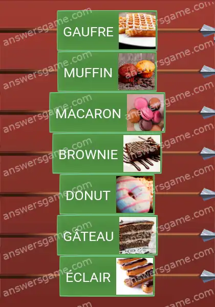 Les solutions pour le jeu Word Logic Chateau 3 Bec sucré