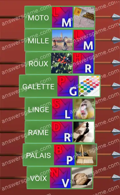 Les solutions pour le jeu Word Logic Chateau 4 Chaque lettre compte