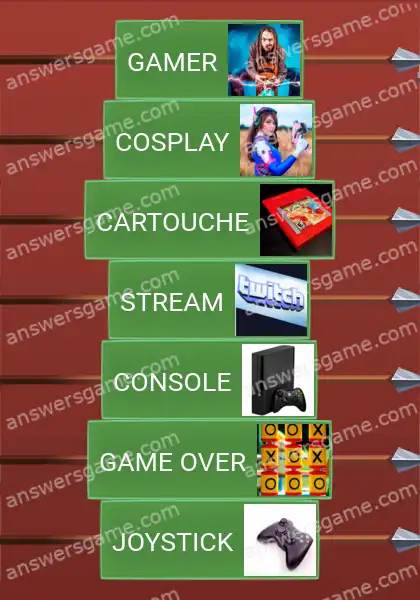 Les solutions pour le jeu Word Logic Chateau 4 Let's play