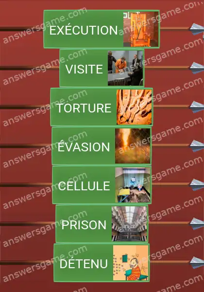 Les solutions pour le jeu Word Logic Chateau 5 Mauvaise conduite