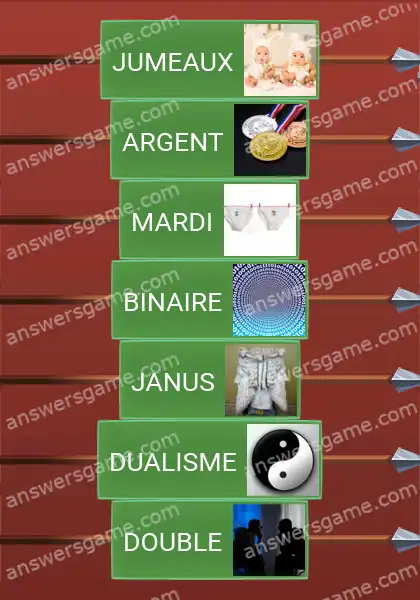 Les solutions pour le jeu Word Logic Chateau 5 Éternel second