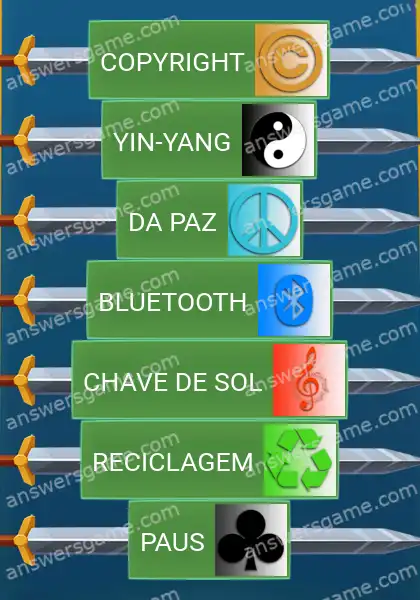 Respostas ao jogo Word Logic Castelo 1 Simbolismo puro