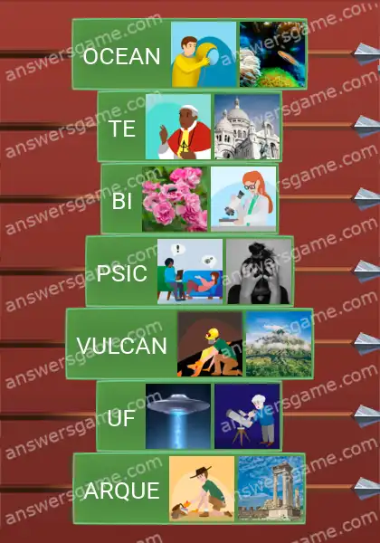 Respostas ao jogo Word Logic Castelo 1 -ólogo(a)