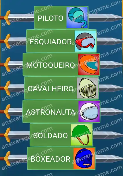 Respostas ao jogo Word Logic Castelo 1 Cuidado com a cabeça