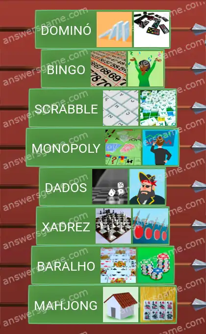 Respostas ao jogo Word Logic Castelo 1 Há muito em jogo