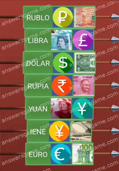 Respostas ao jogo Word Logic Castelo 1 Moedas nacionais