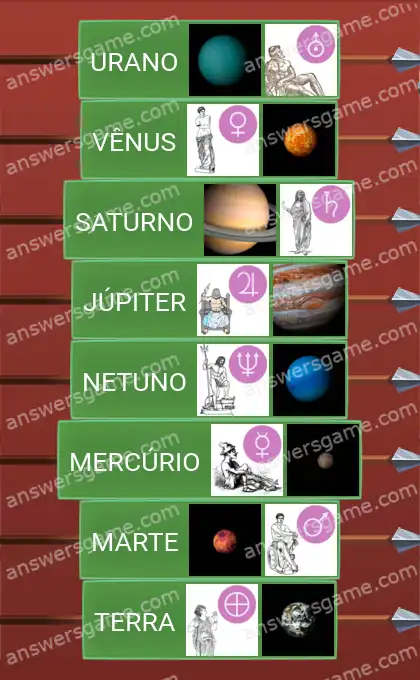 Respostas ao jogo Word Logic Castelo 2 Sistema Solar