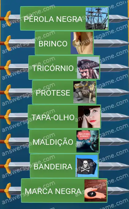 Respostas ao jogo Word Logic Castelo 2 Todos a bordo