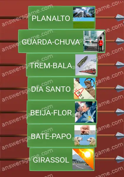 Respostas ao jogo Word Logic Castelo 2 Palavras compostas