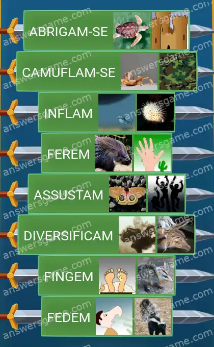 Respostas ao jogo Word Logic Castelo 3 A melhor defesa é
