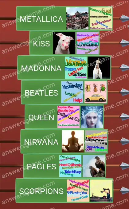 Respostas ao jogo Word Logic Castelo 3 Estrelas do rock