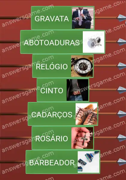 Respostas ao jogo Word Logic Castelo 3 Para cavalheiros