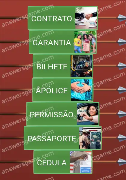 Respostas ao jogo Word Logic Castelo 3 Documentos importantes