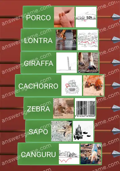 Respostas ao jogo Word Logic Castelo 3 Zoologia divertida