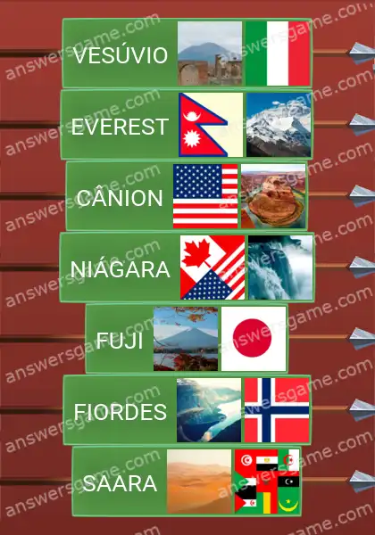 Respostas ao jogo Word Logic Castelo 3 Beleza natural